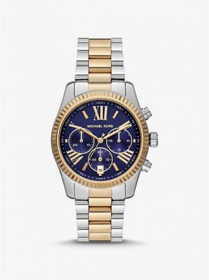 Michael Kors Lexington Naisten Kellot Hopea Kultaiset | 409256-SQZ