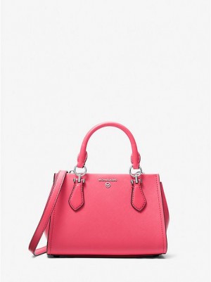 Michael Kors Marilyn Small Saffiano Nahkaiset Naisten Crossbody Laukut Pinkki | 629403-VYI