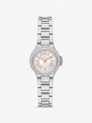 Michael Kors Mini Camille Pave Naisten Kellot Hopea | 174532-XVI