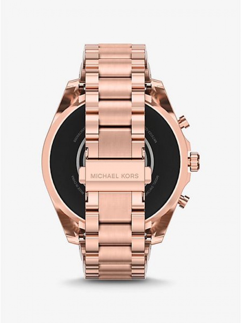 Michael Kors Gen 6 Bradshaw Smart Miesten Kellot Pinkki Kultaiset | 539728-SYH