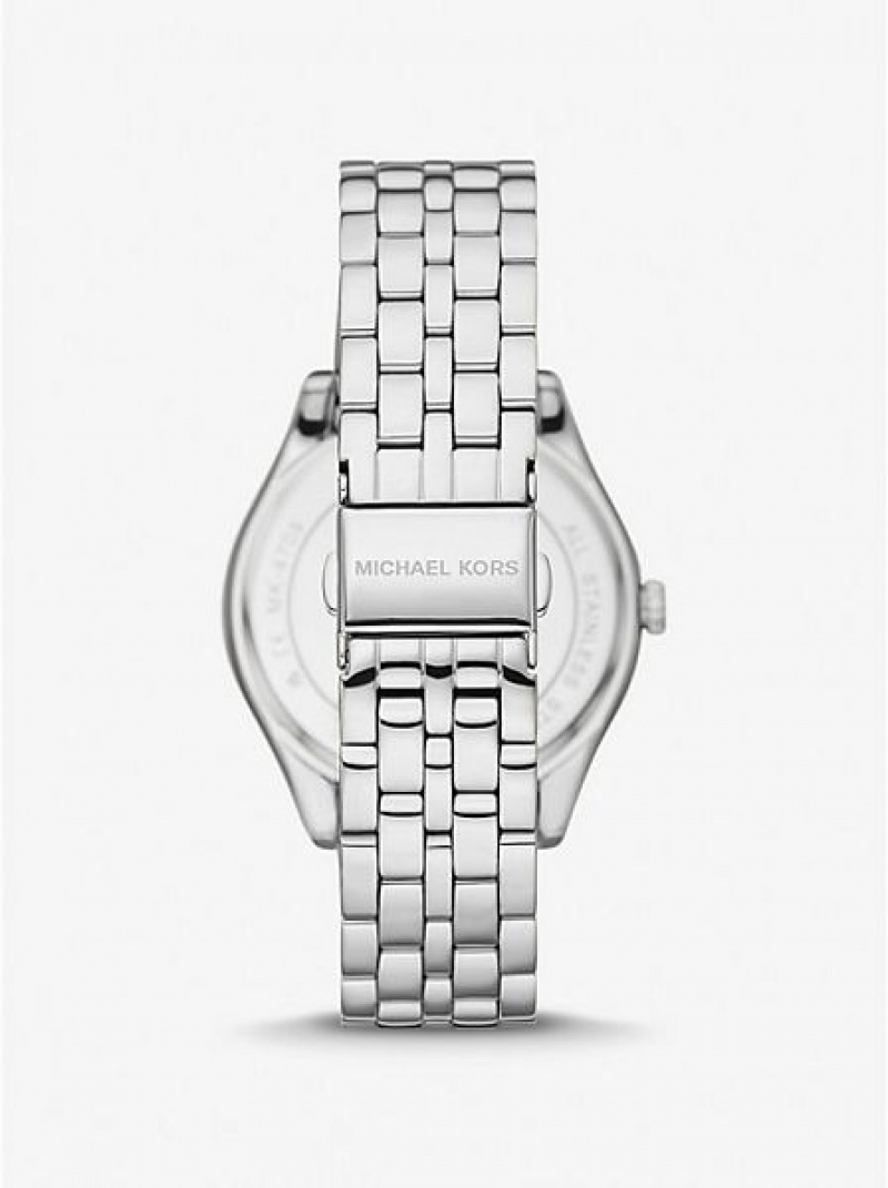 Michael Kors Harlowe Pave Naisten Kellot Hopea | 135670-ETI