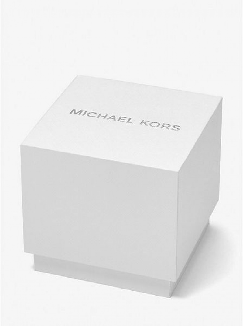 Michael Kors Harlowe Pave Naisten Kellot Hopea | 135670-ETI