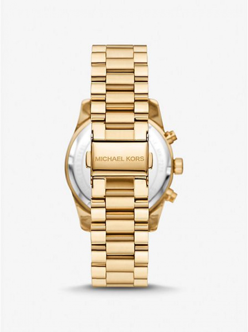 Michael Kors Lexington Pave Naisten Kellot Kultaiset | 620897-UJW