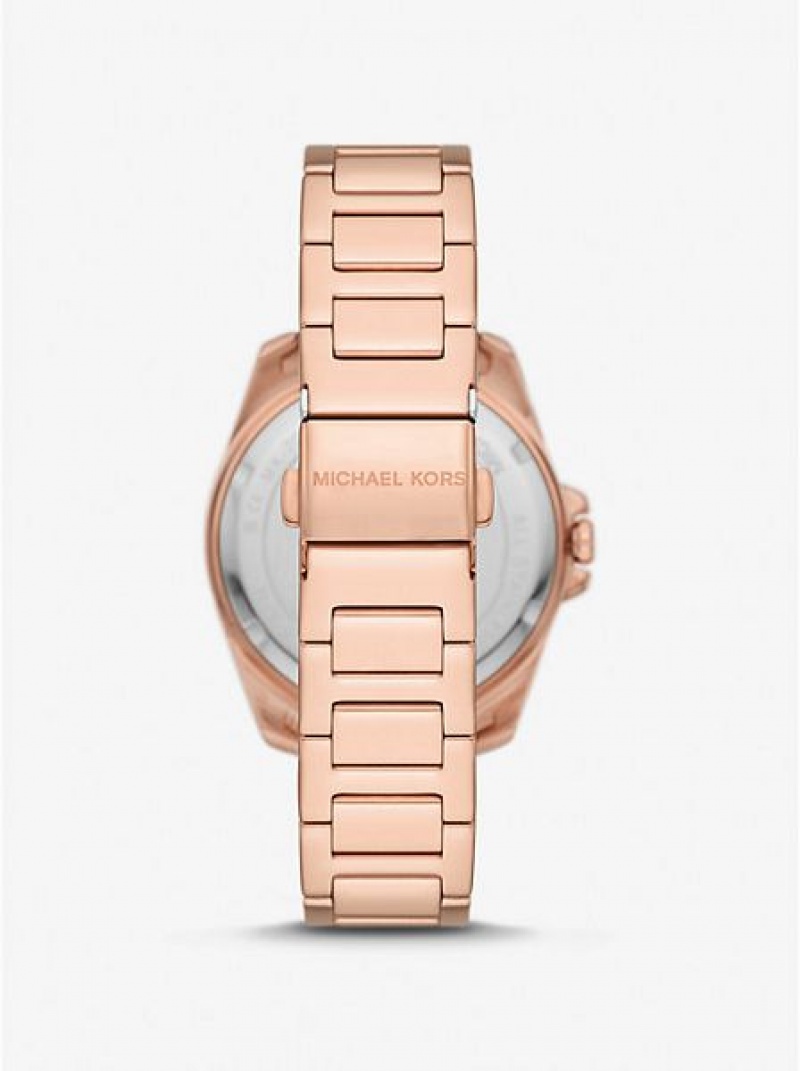 Michael Kors Mini Alek Pave Naisten Kellot Pinkki Kultaiset | 570813-DRE