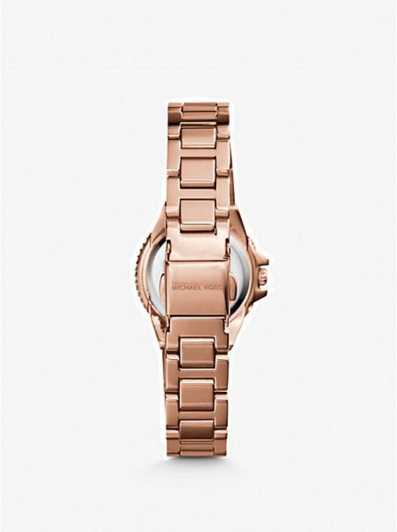 Michael Kors Mini Camille Pave Naisten Kellot Hopea | 174532-XVI