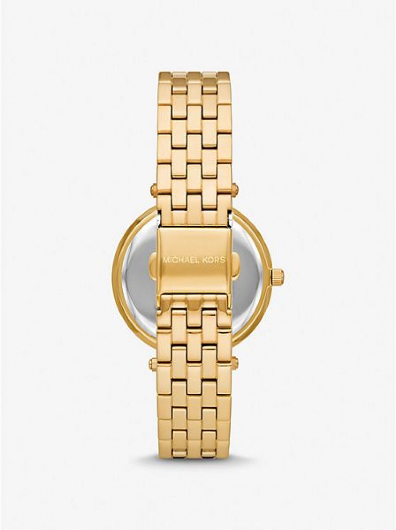 Michael Kors Mini Darci Pave Naisten Kellot Kultaiset | 162348-ZSR