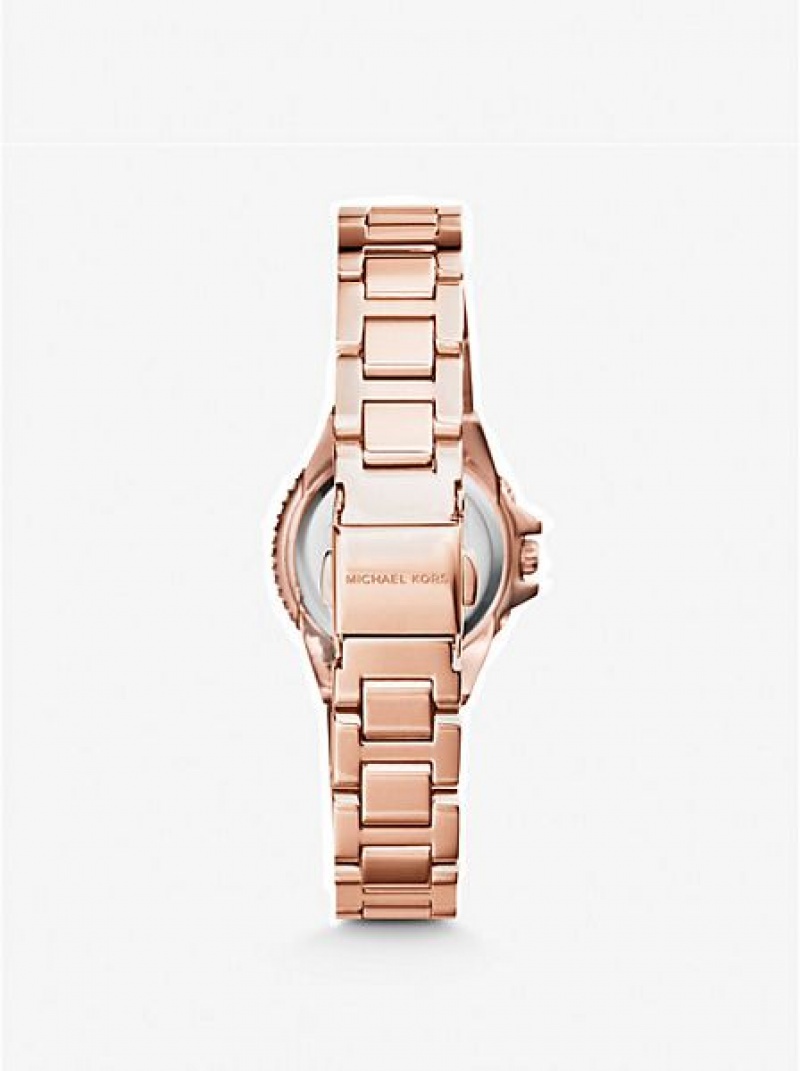 Michael Kors Petite Camille Naisten Kellot Pinkki Kultaiset | 845632-ESP