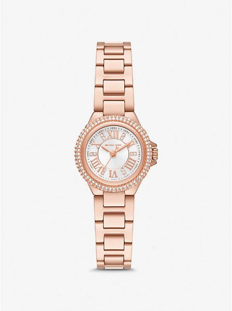 Michael Kors Petite Camille Naisten Kellot Pinkki Kultaiset | 845632-ESP