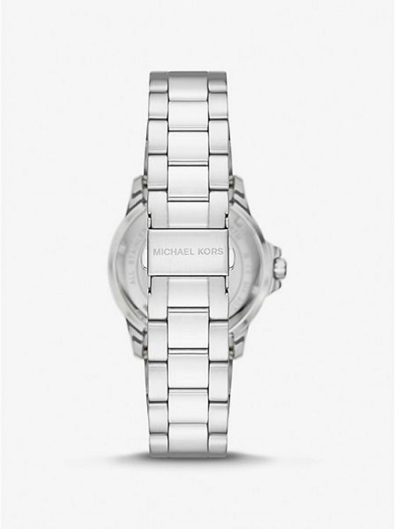 Michael Kors Slim Everest Miesten Kellot Hopea | 483951-KCJ